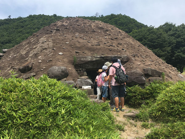 大室古墳群見学